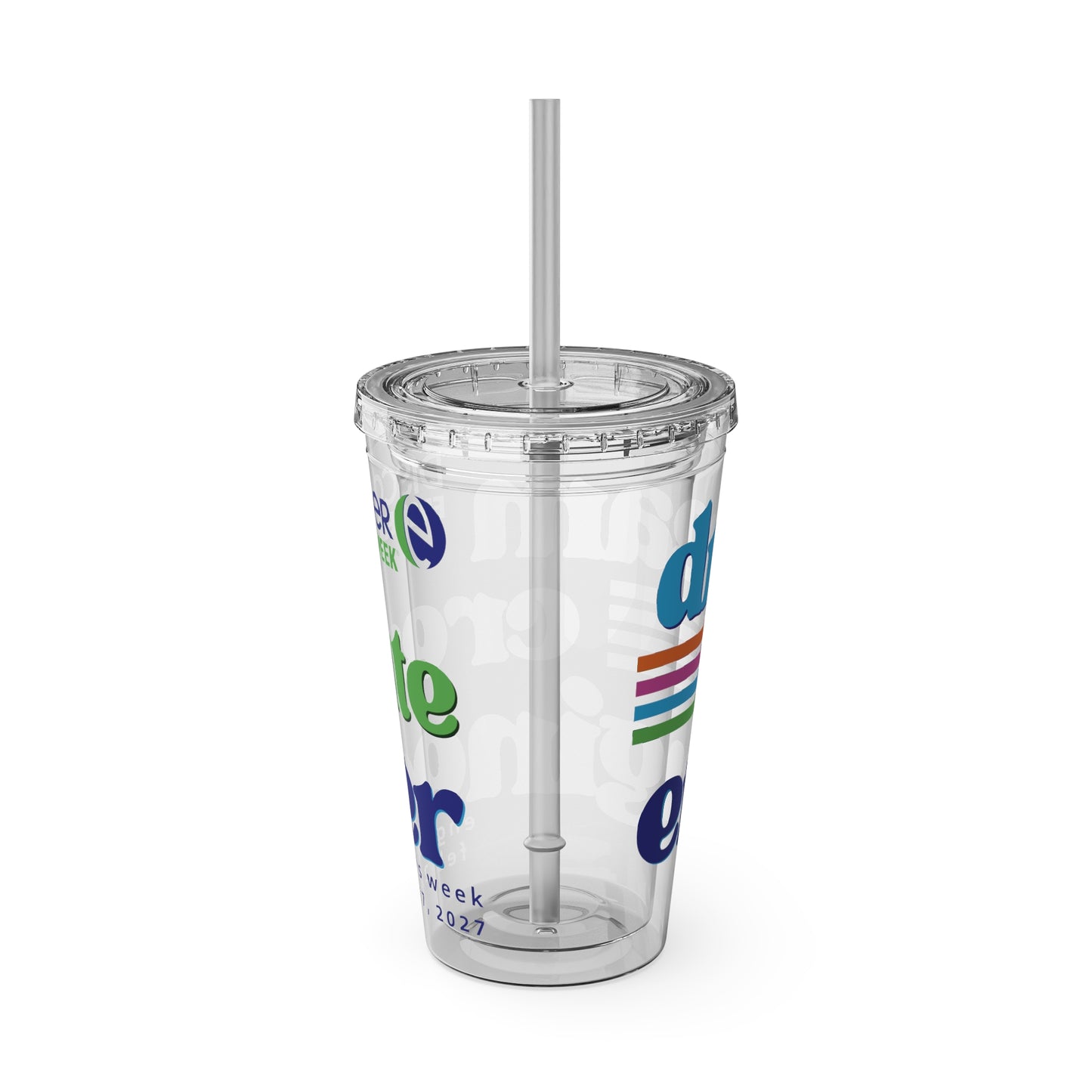 Engineers Week 2027 "Dream Create Engineer" 16oz Tumbler with Straw
