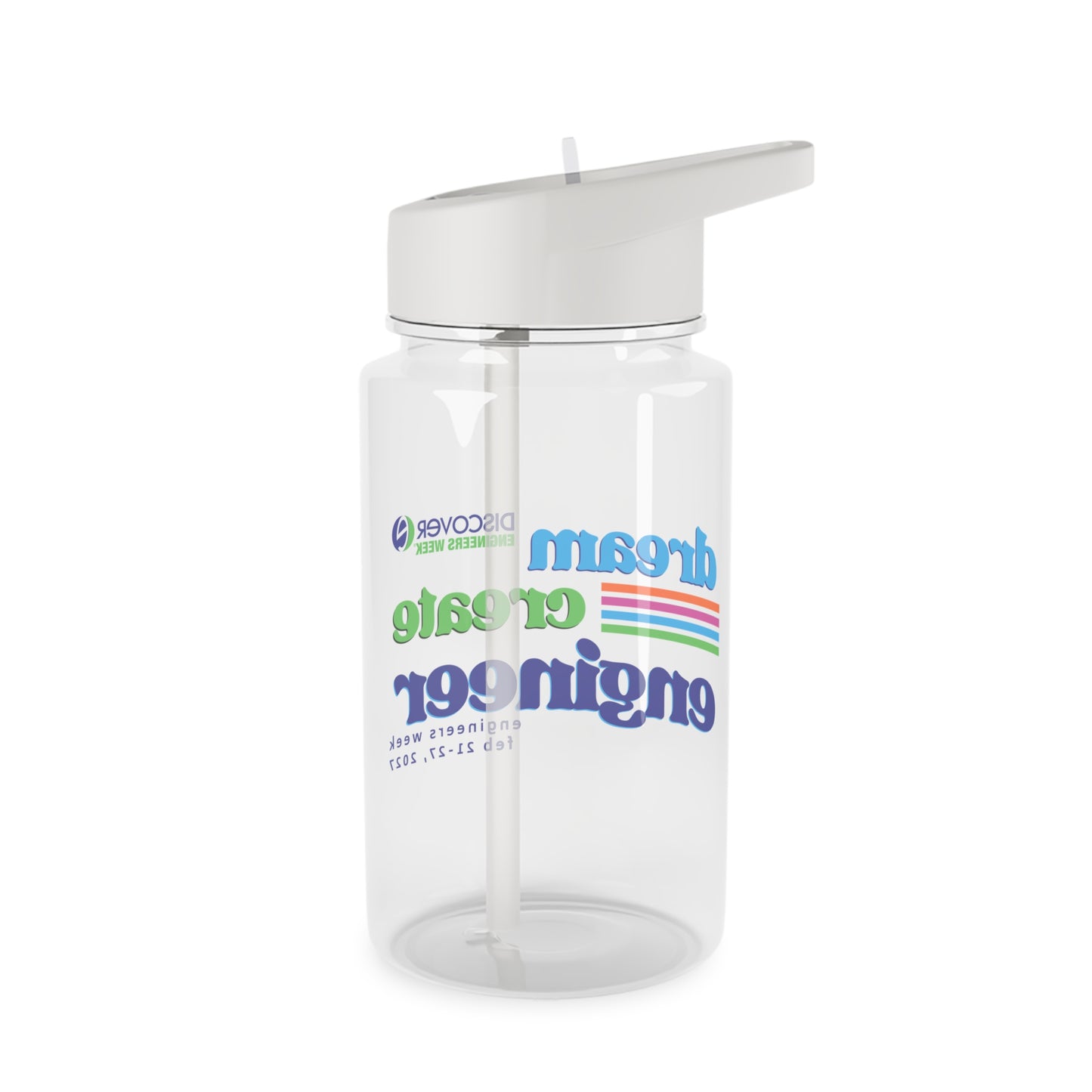 Engineers Week "Dream Create Engineer" Water Bottle