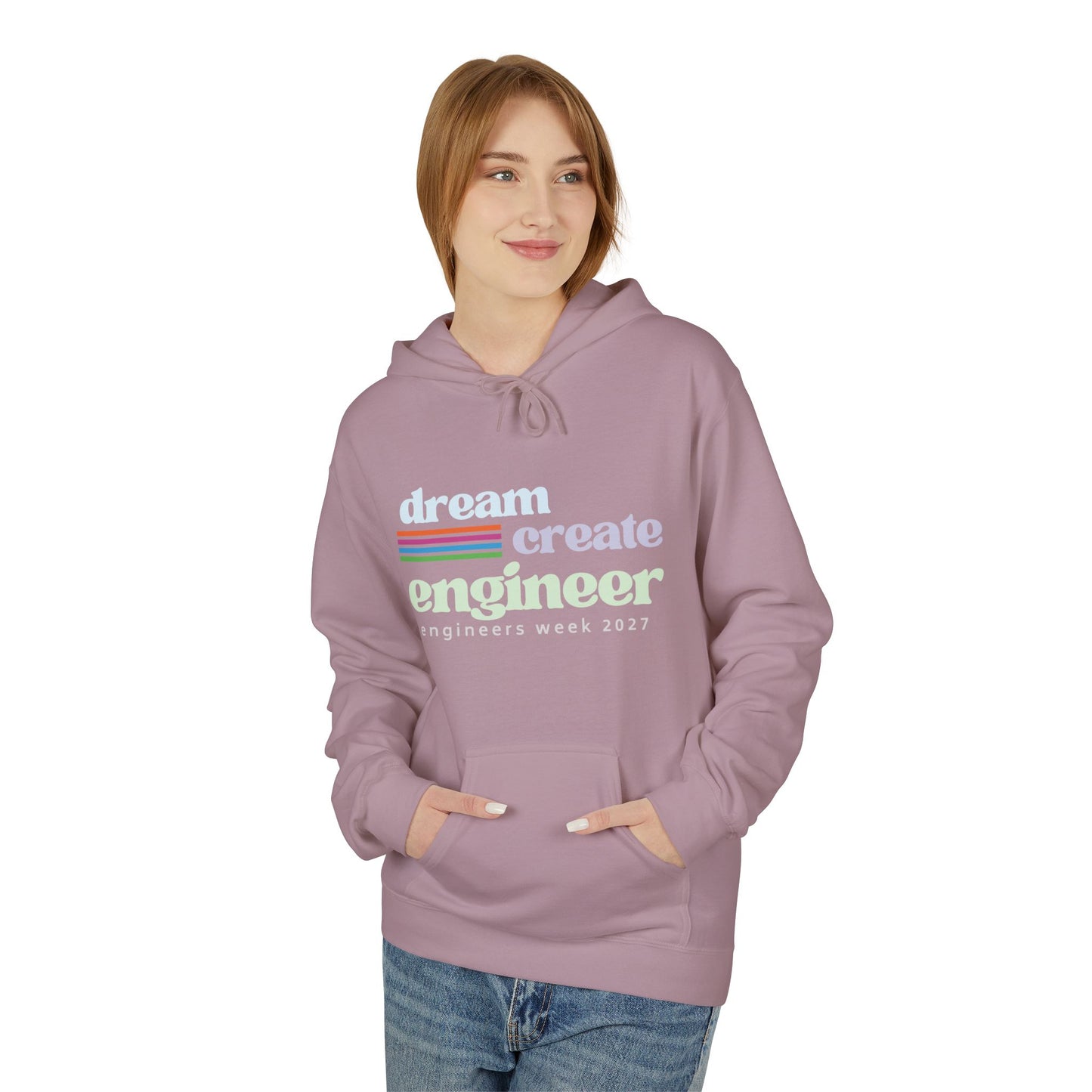 Engineers Week Hoodie "Dream Create Engineer"