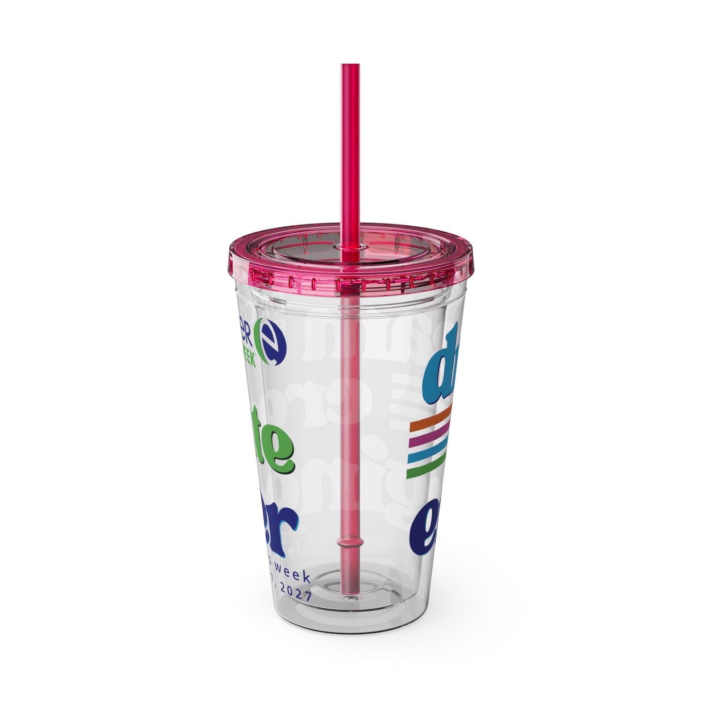 Engineers Week 2027 "Dream Create Engineer" 16oz Tumbler with Straw