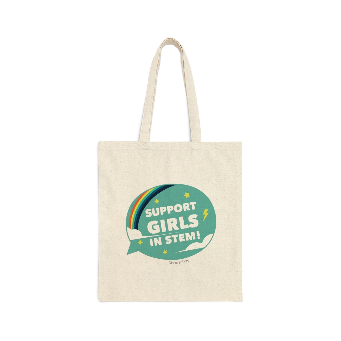Support Girls In STEM! Cotton Tote