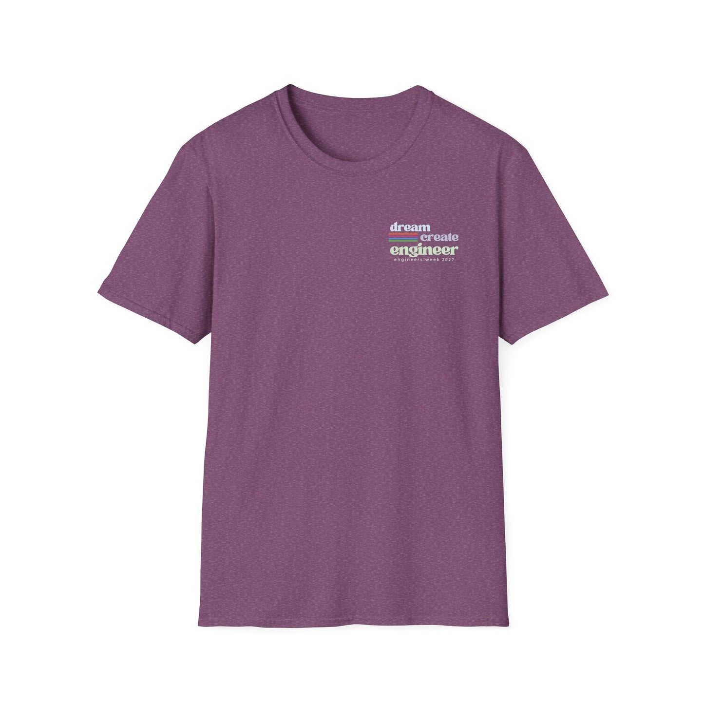 Engineers Week 2027 T-Shirt (crest) "Dream Create Engineer"