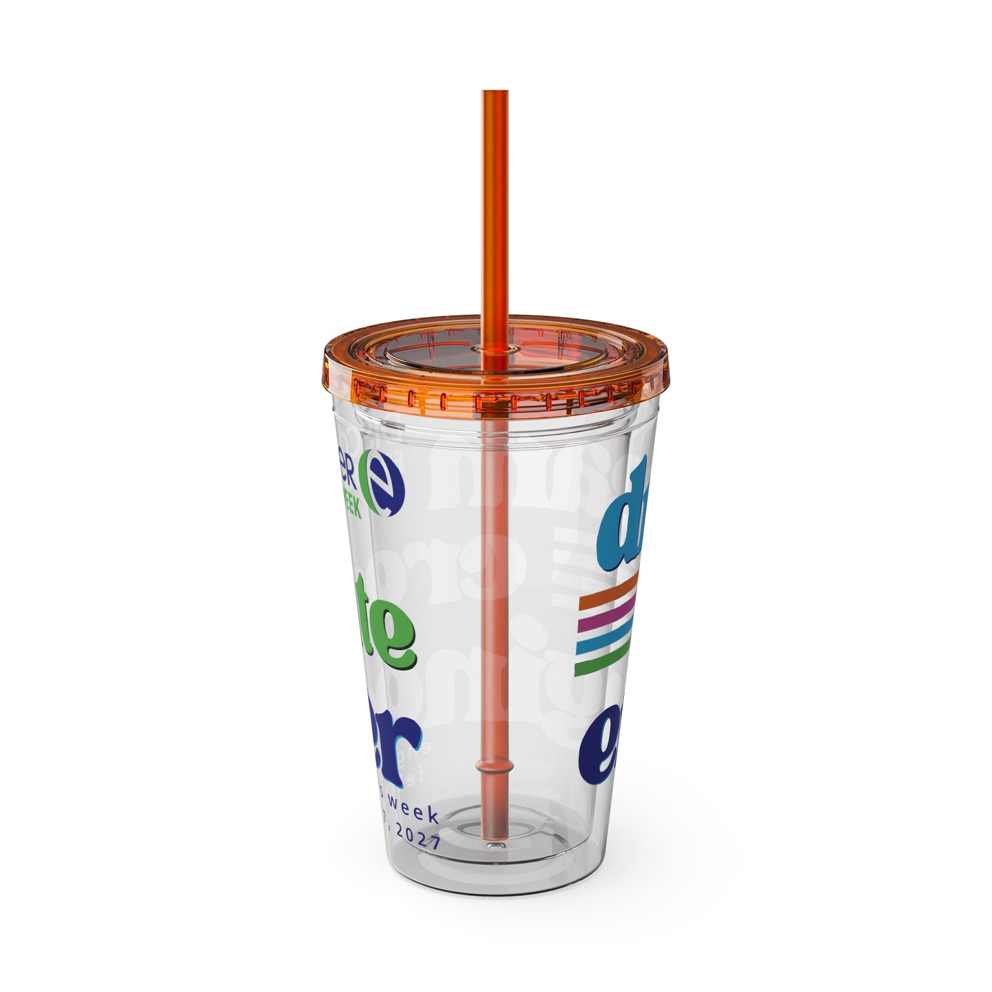 Engineers Week 2027 "Dream Create Engineer" 16oz Tumbler with Straw