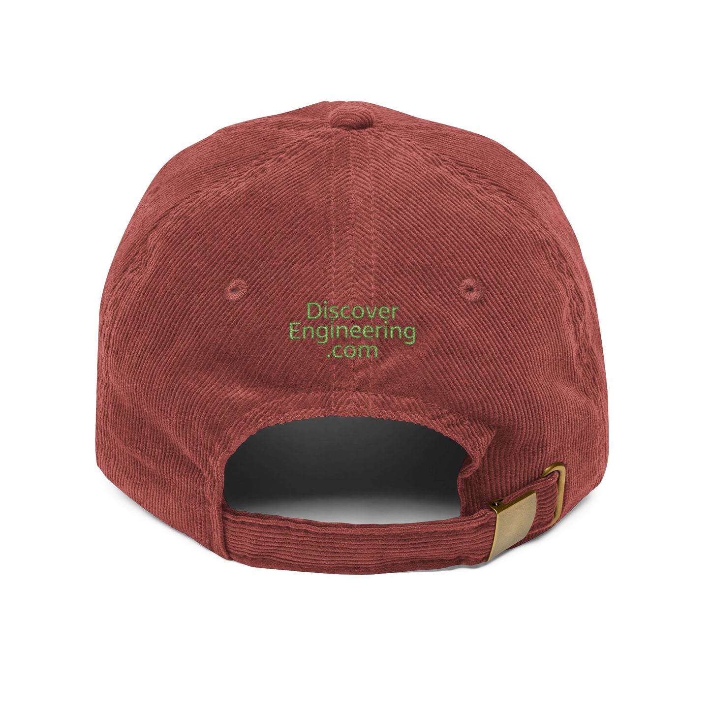 2027 Engineers Week "Dream Create Engineer"Vintage Corduroy Embroidered Cap Retro Baseball Hat