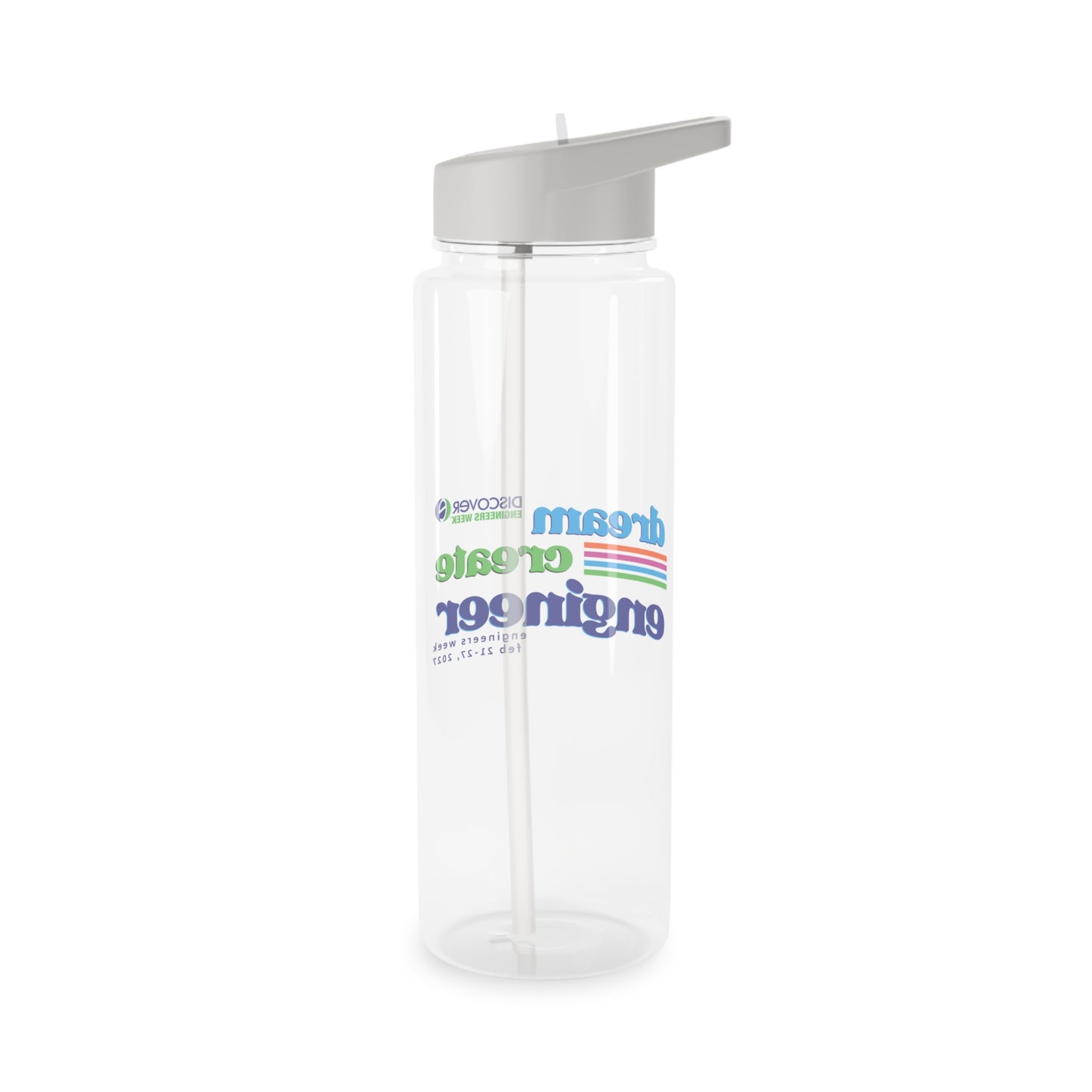 Engineers Week "Dream Create Engineer" Water Bottle