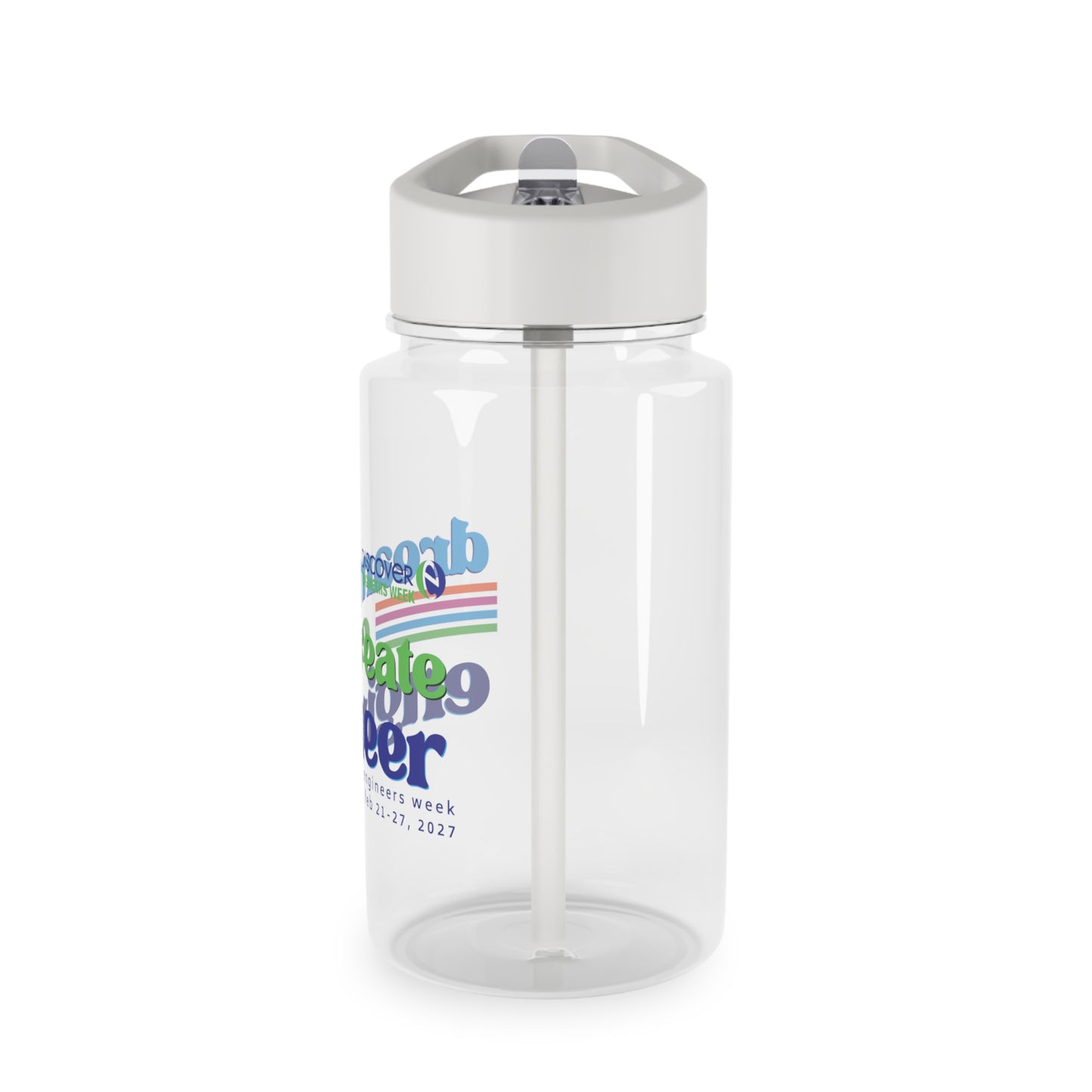 Engineers Week "Dream Create Engineer" Water Bottle