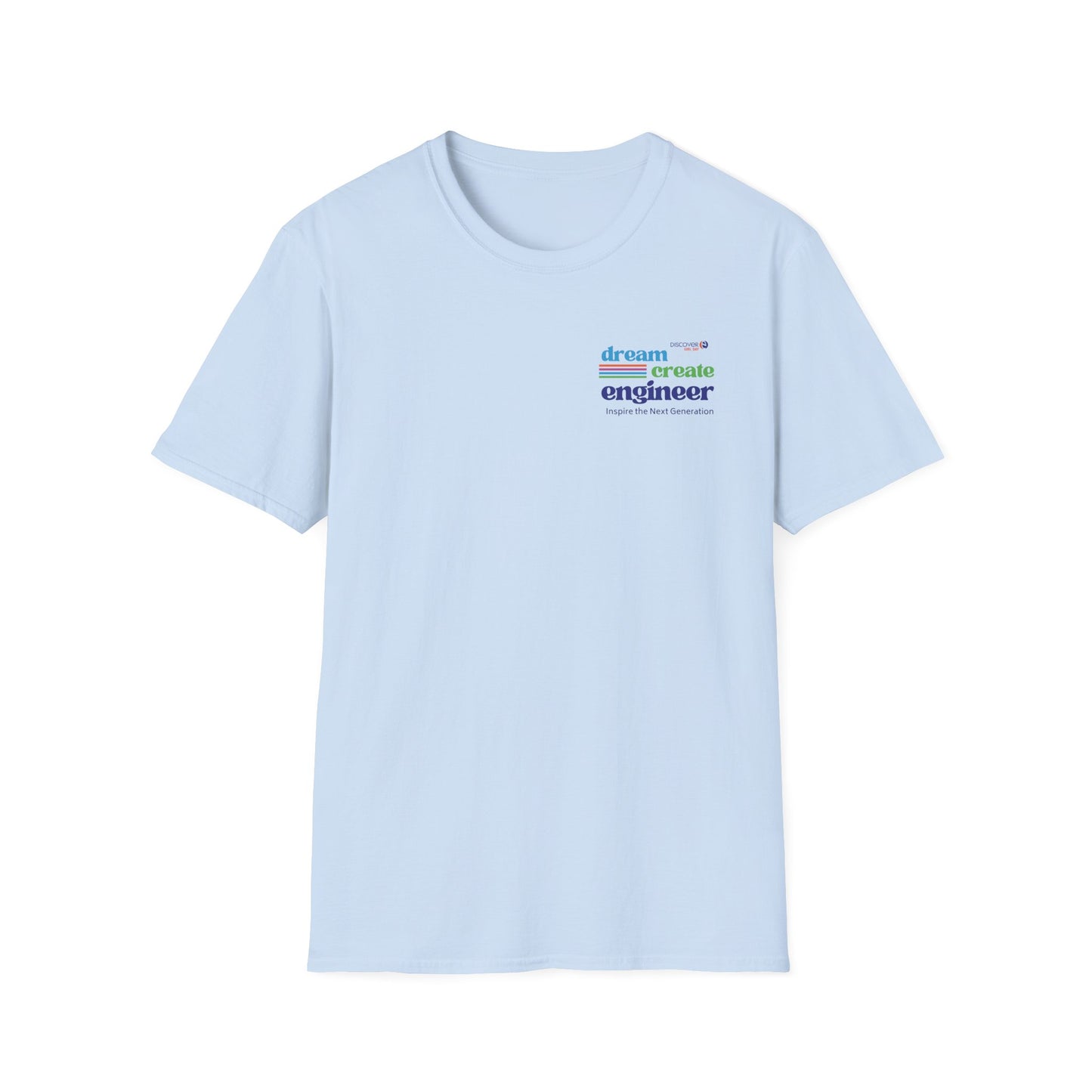 Girl Day 2027 (Crest) Dream Create Engineer T-Shirt — Inspire the Next Generation STEM Tee