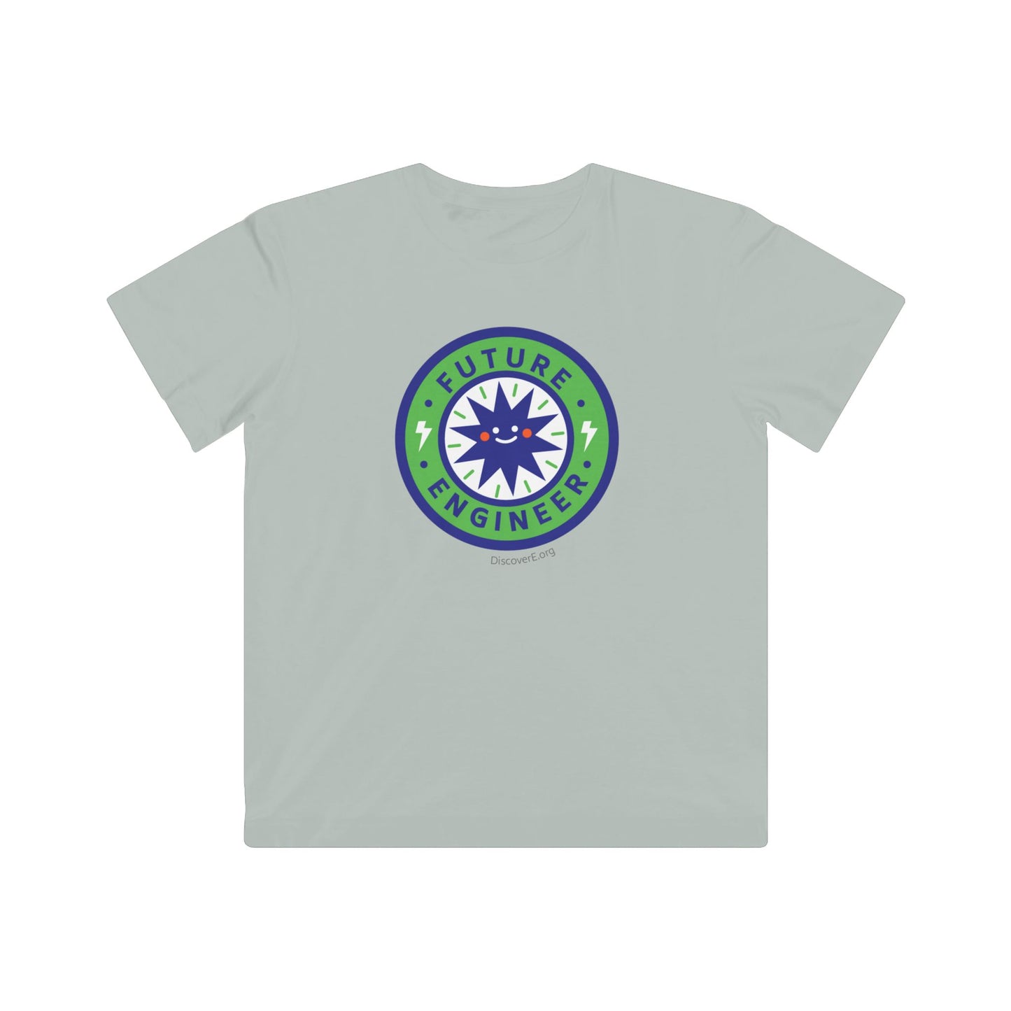 Kids Tee — "Future Engineer" Badge Graphic