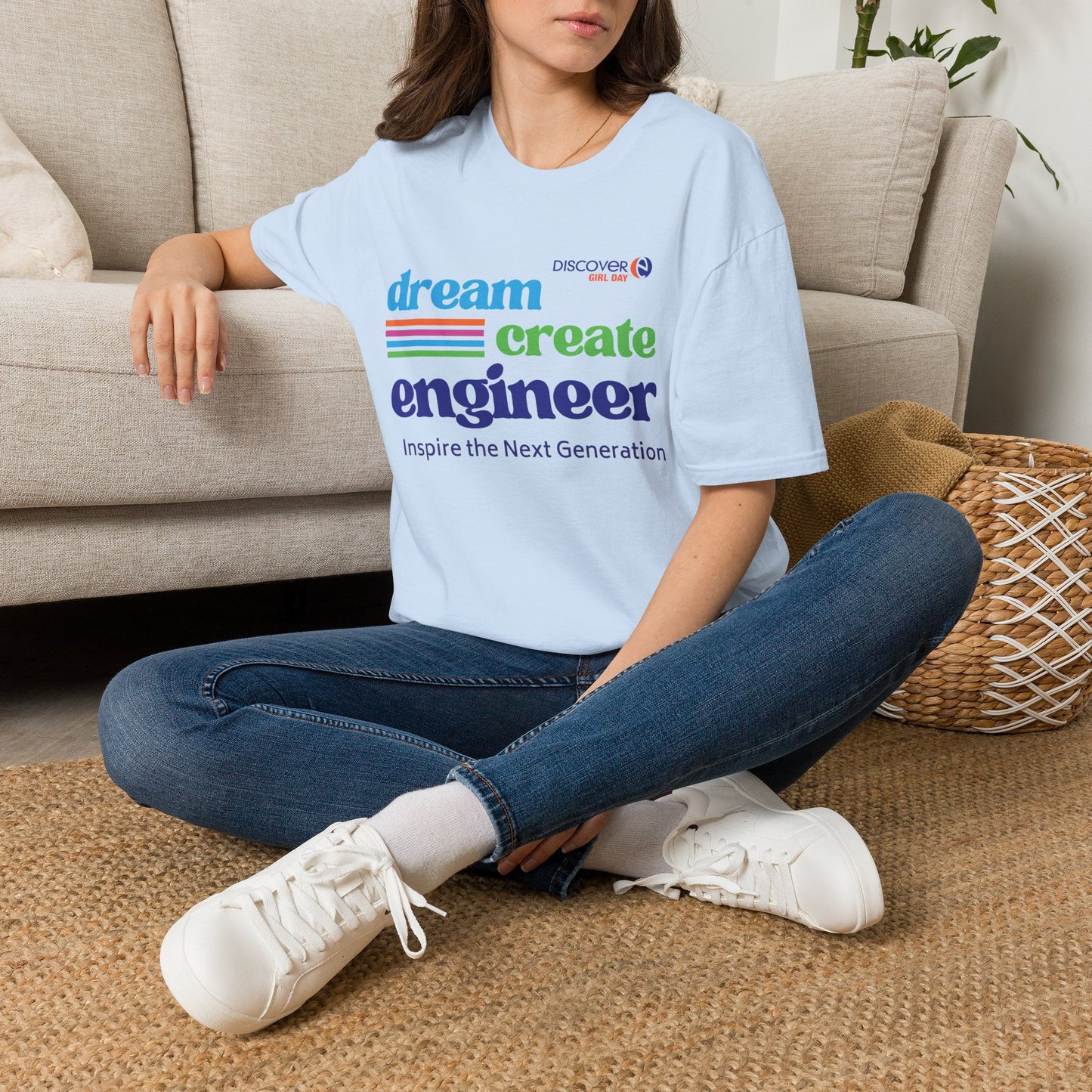Girl Day 2027 Dream Create Engineer T-Shirt — Inspire the Next Generation STEM Tee