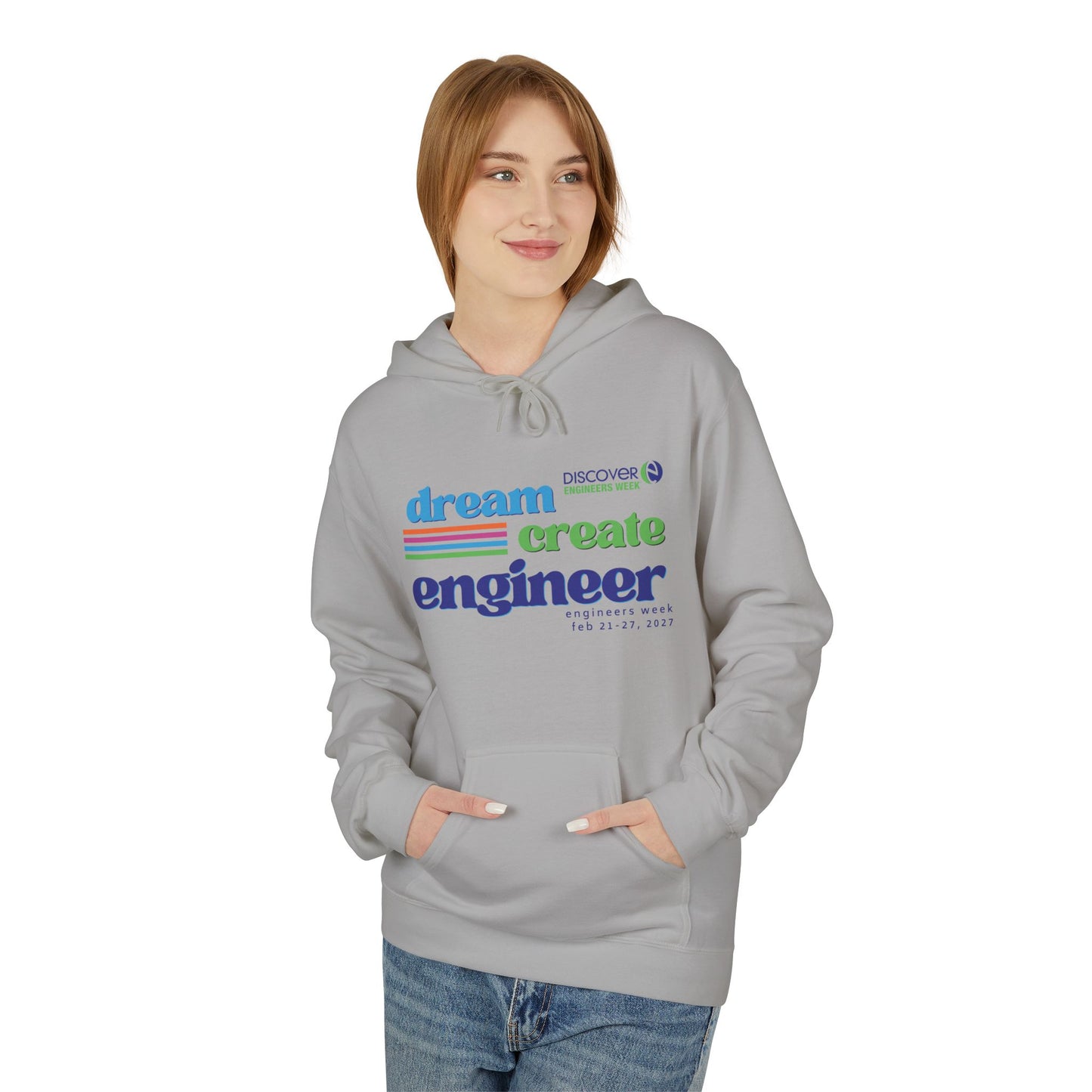 Engineers Week Hoodie "Dream Create Engineer"