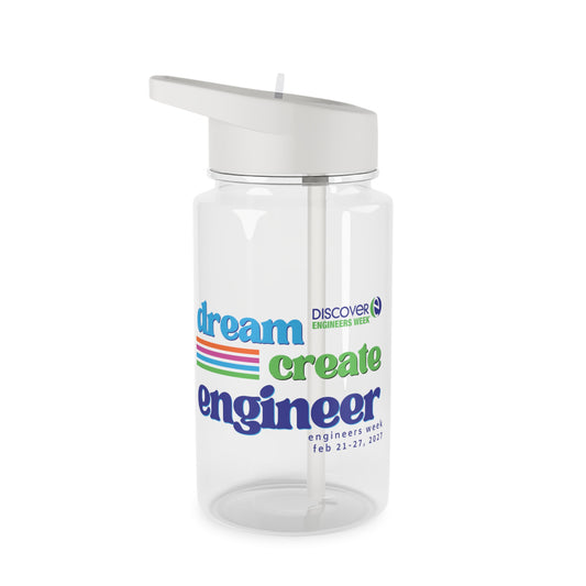 Engineers Week "Dream Create Engineer" Water Bottle